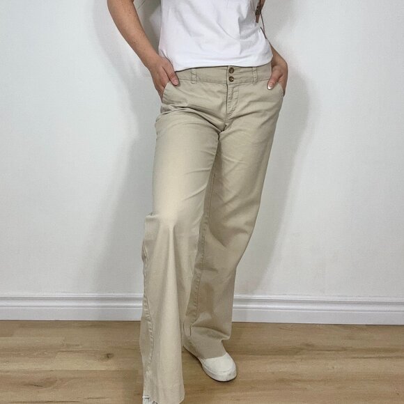 *Old Navy Tank Straight Leg Low Rise Chino - Picture 1 of 9